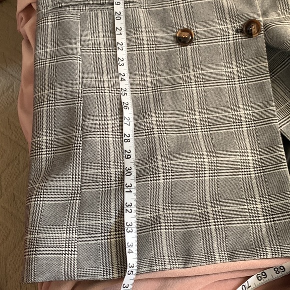 NWT Plaid Light Coat - Picture 9 of 10